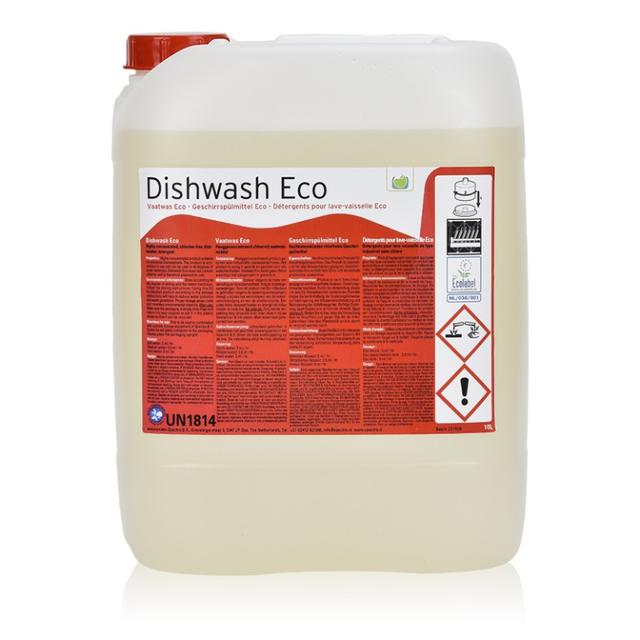 Dishwash Eco Smart Liqiud Chloorvrij vaatwasmiddel (Can à 10 liter)