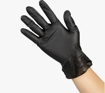 Handschoen Vinyl ONGEPOEDERD Zwart Small ( Pak 100 stuks)