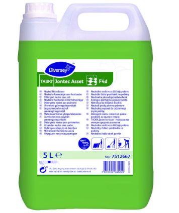 Neutrale vloerreiniger Taski Jontect Asset F4d (Can 5 liter)