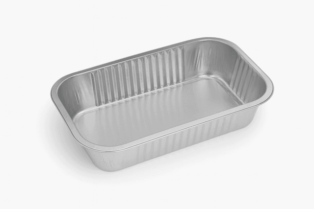 Aluminium bak 1/3 gastro met kraal (Doos 500 stuks)