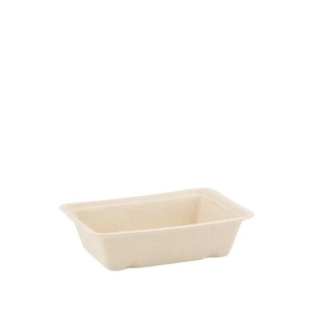 Suikerriet snackbakje A7 (Doos 800 stuks)