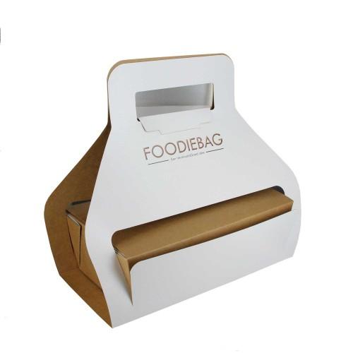 Foodiebag to-go 1bak karton 12,5x9cm