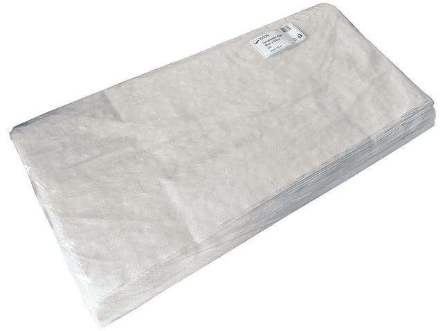 Damast Vellen 40grs 80x120cm Wit (Doos 250 stuks)