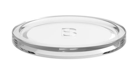 Bolsius onderzetter rond glas 