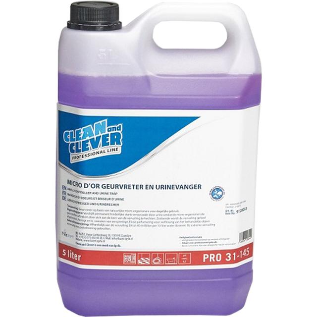 Clean and Clever PRO31-145 Urinevanger - geurvreter Micro d´Or (Can 5 liter)