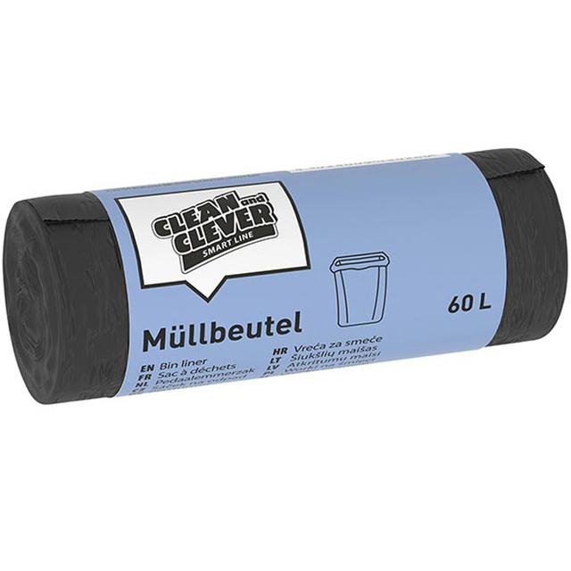 Pedaalemmerzak SMA74 60x72cm/ 60L Grijs ( 50 stuks )