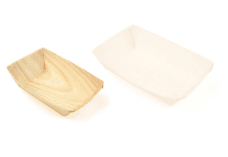 Bakje hout FSC rechthoekig 70x50x20