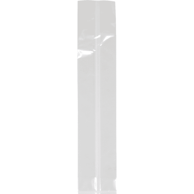 Diamantzakken PP ∅9,5cmx48cm transparant (Doos 250 stuks)