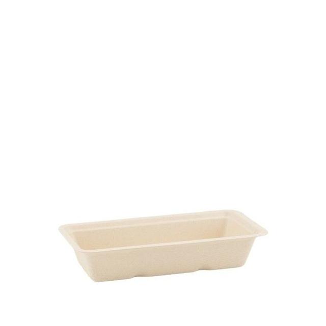 Suikerriet snackbakje A5 (Doos 800 stuks)