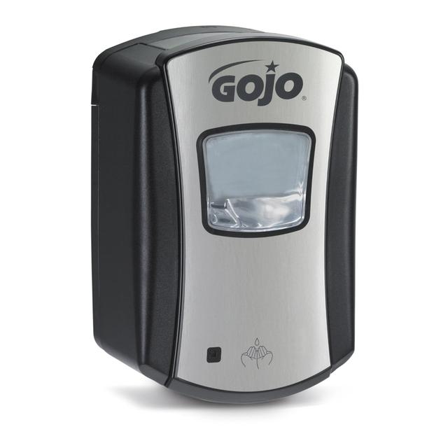 Handzeep dispenser Gojo LTX-7 no touch Chroom / Zwart 