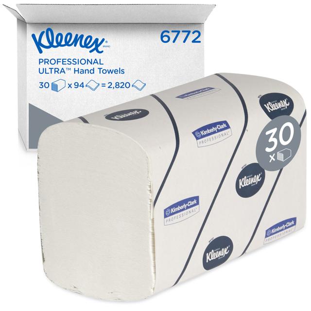 Kimberly Clark Airflex handdoek 2lgs 21,5x41,5cm (Doos 2820 stuks)