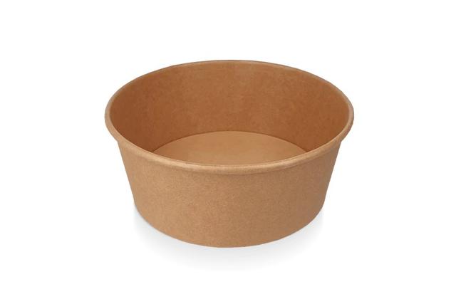 Salade Poke Bowl 750ml 26oz Ø148mm kraft (Doos 300 stuks)