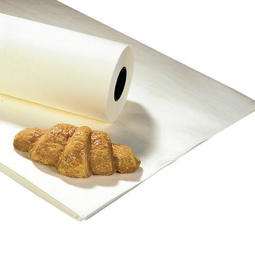 Bakplaat papier op rol, Wit, 50cm x 50mtr, 1 rol