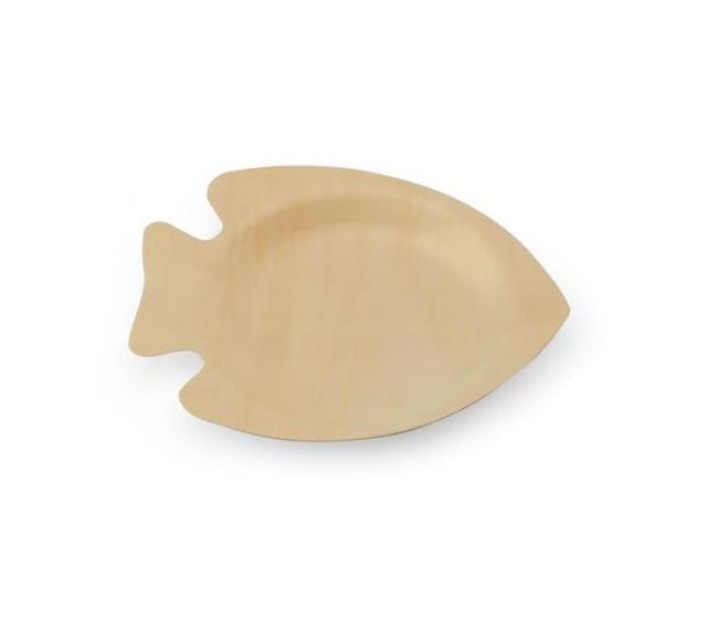 Visbord hout (FSC) (Pak 30 suks)