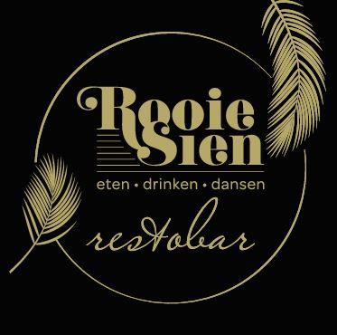 Servetten Rooie Sien 20x20cm airlaid 55 grams Zwart 1/4 vouw (Doos 3000 stuks)