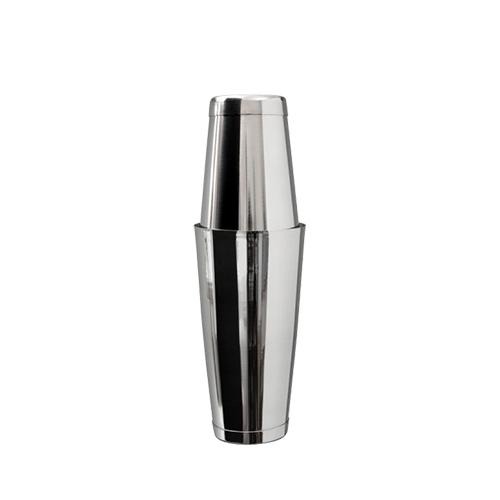 Shaker 0,8 liter 2-delig rvs Boston, bar prof