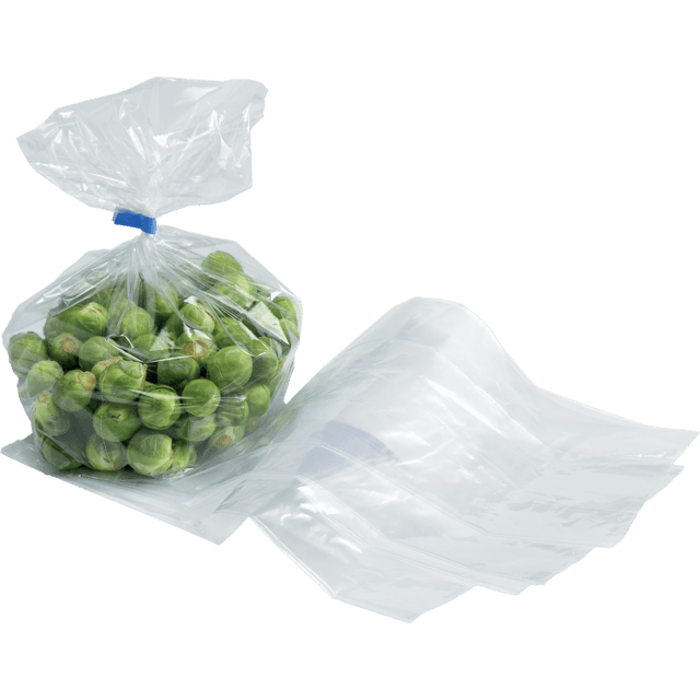 Krentenbol zakken polyethyleen 10 / 4 x 35 cm  20my (Doos 1000 stuks)