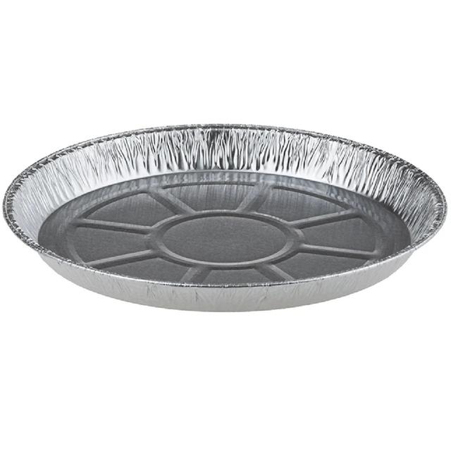 Schaal aluminium rond 26cm (pak à 50 stks)