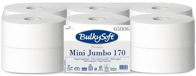 BulkySoft Toiletpapier Mini jumbo 2-laags 170mtr. 485vel