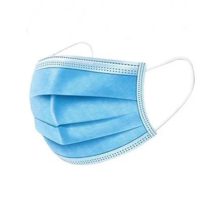Mondmasker Blauw  (Pak 50 stuks)