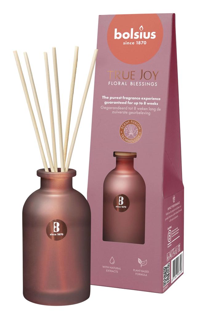 Bolsius geurstokjes True Joy - Floral Blessings (Fles 80 ml)
