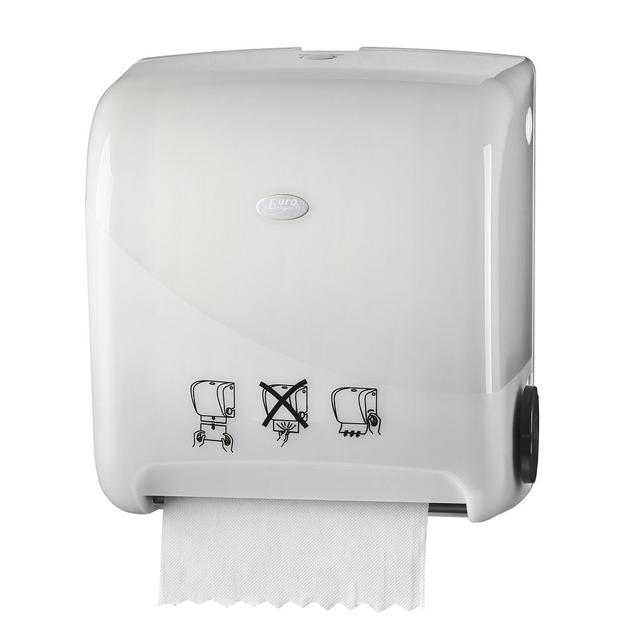 Handdoek automaat Euro Matic Autocut pearl white