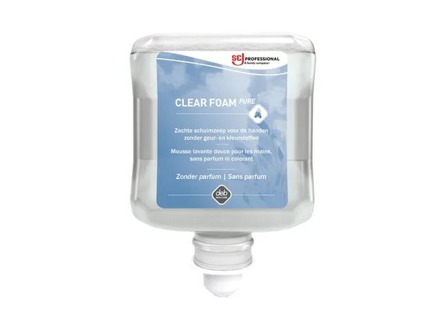 Deb Stoko Handzeep Clear Foam pure (fles 1ltr)