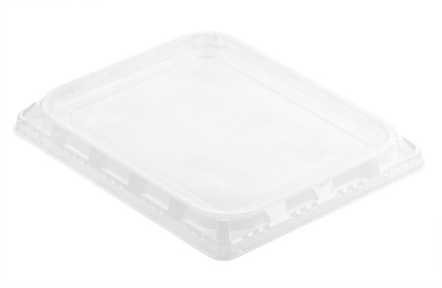 Deksel gastrobak 1/2GN APET 325x266 Transparant
