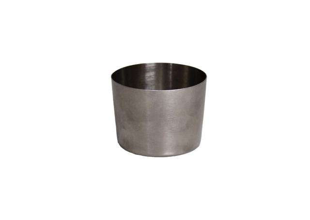Elements RVS bakje recht  Ø8,2 cm 280ml 12 stuks