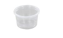 Botercup incl deksel Combi doos transparant 30cc (Doos à 500 Deksels & 500 Bakjes)