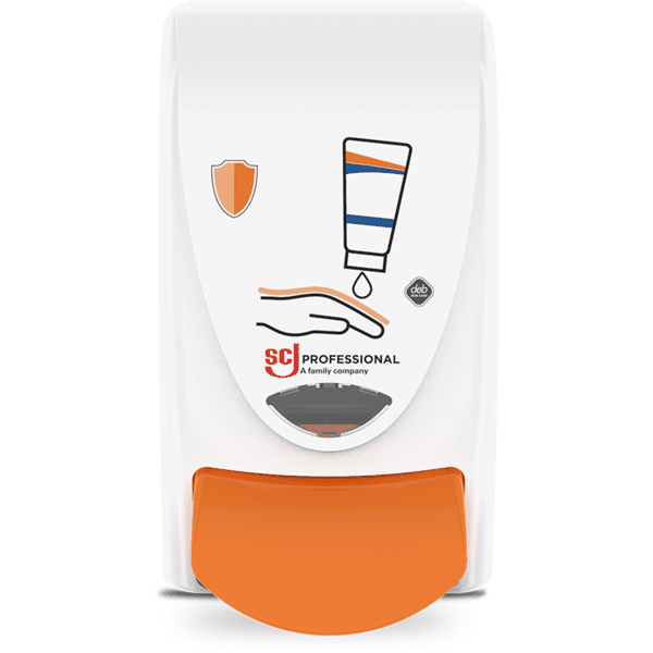 DEB STOKO Dispenser Oranje Knop Protect 1 LITER