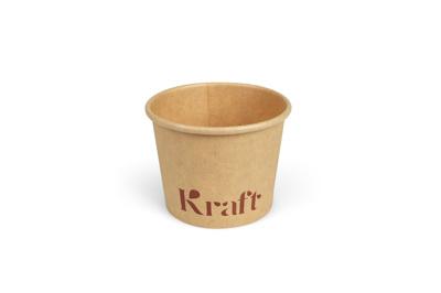 Sausbakjes Karton Kraft 60ml (Pak à 50 stuks)
