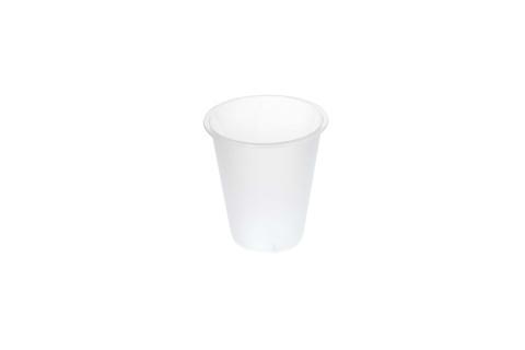 Milkshakebekers 300 ml (12oz), karton Ø9,2x10,8 cm wit/zwart 