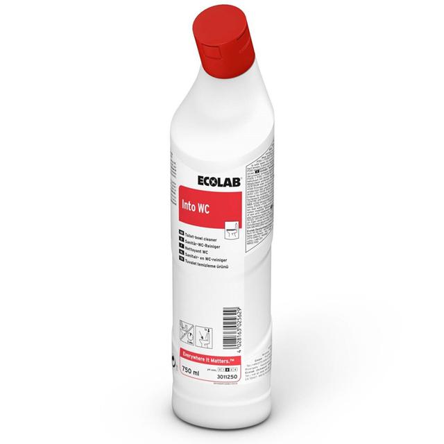 Ecolab Into WC blauw krachtige toiletreiniger 750ml