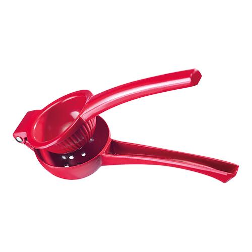 Citroen knijper - limoen perser aluminium rood, 22 cm