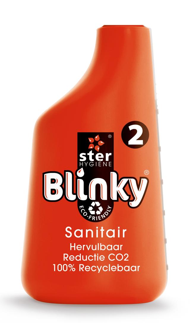 Blinky Sanitair Reiniger Flacon 650ml Rood nr2