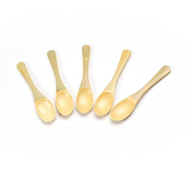 Lepel bamboe 90mm (Pak 30 stuks)