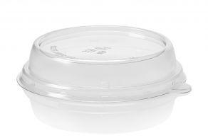 Deksel voor Bowls bagasse 600ml (Doos 360 stuks)