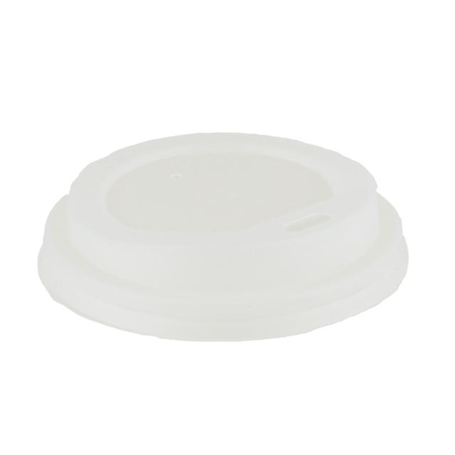 Koffiebeker Deksels Wit 70,3mm voor 7,5oz 100 stuks