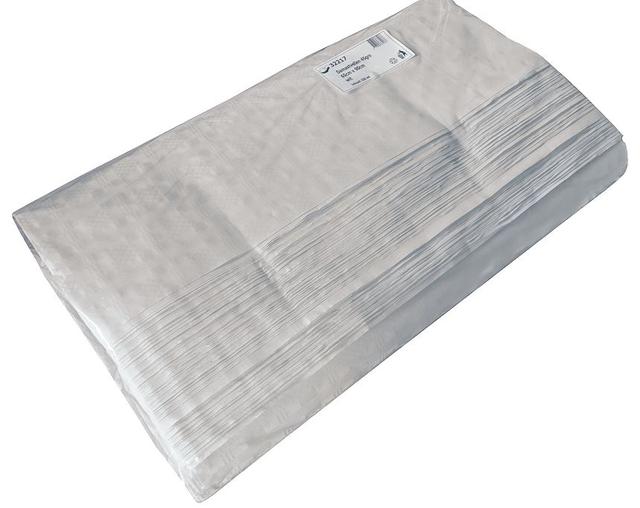 Damast vellen 45grs 65x90cm Wit (Doos 500 vel)