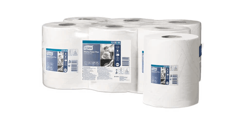 Tork 130044 Poetspapier Premium Wiping Plus 2-laags 125m x 24cm M2