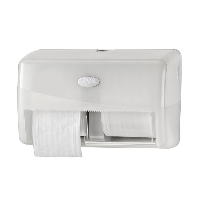 Toiletpapierdispenser coreless  Euro duo Euro pearl White