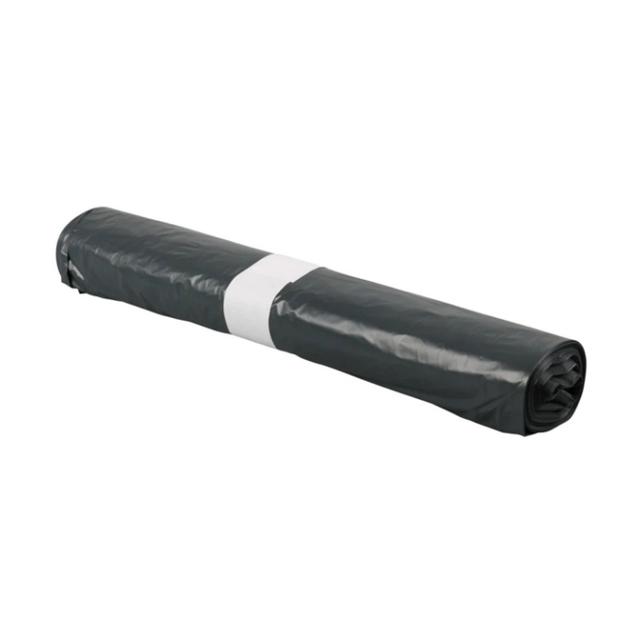Afvalzak LDPE 60x80cm - 60Liter T50 Grijs (rol  20 stuks)