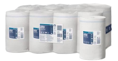 Tork 100130 Minirollen Poetspapier Advanced 1-laags 120m x 22cm M1