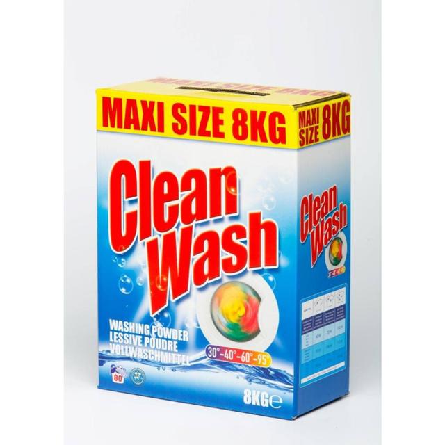 CLEAN WASH Waspoeder (Doos 8 kg)
