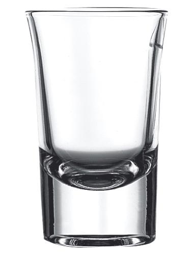 Boston shot Borrel glas 3,5 cl mammoet, 6 stuks