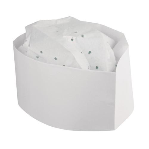Slagersmuts papier Wit (100 stuks)