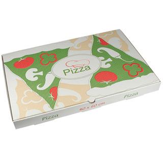 Pizzadoos 40 cm x 60 cm x 5 cm 50 stuks
