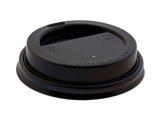Deksel tbv. coffee to-go beker 6oz Zwart (100 stuks)
