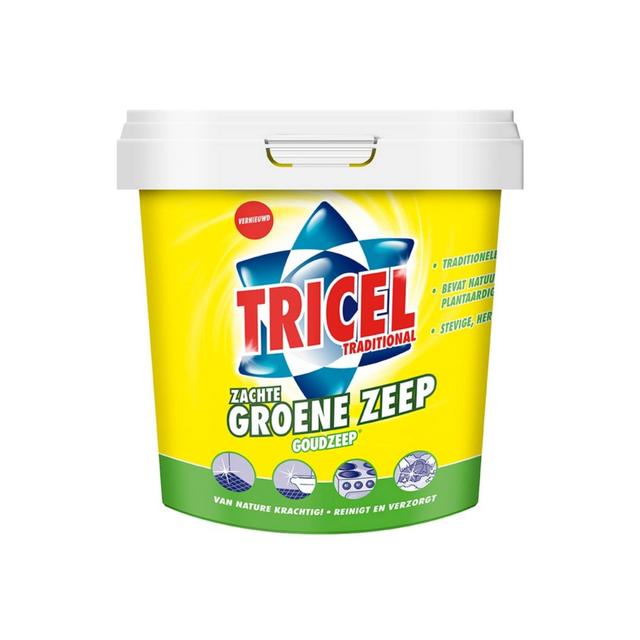 Groene zeep, tricel, zachte zeep pot 750 gram